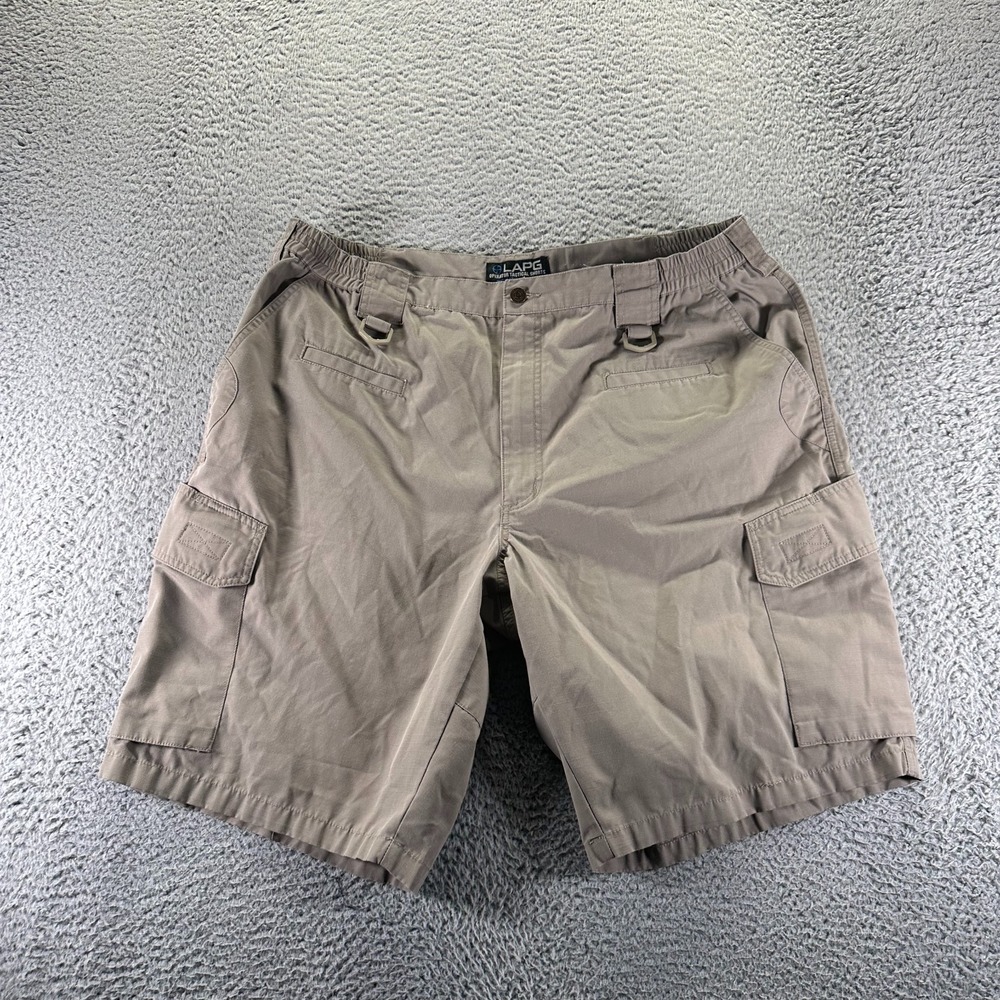 LAPG Operator Tactical Short Mens 42 Brown Cotton Cargo Ripstop Utility Workwear